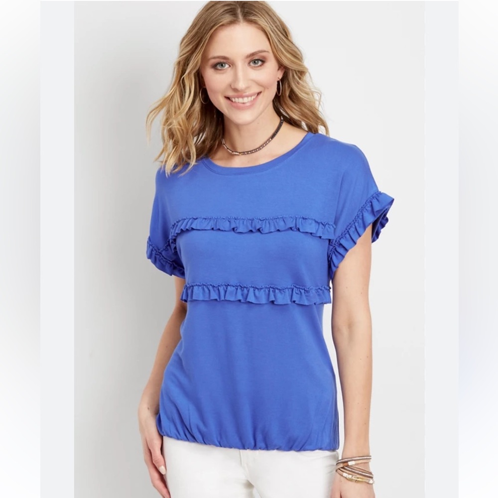 Maurices Ruffled Blouse